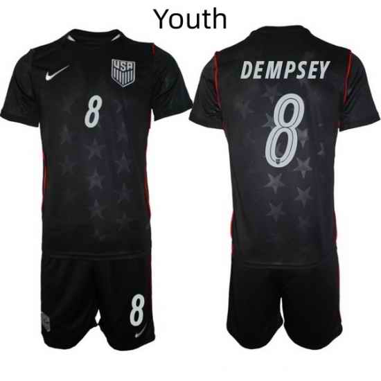 USA FIFA World Cup 2026 Navy Blue Soccer Jersey Clint Dempsey #8